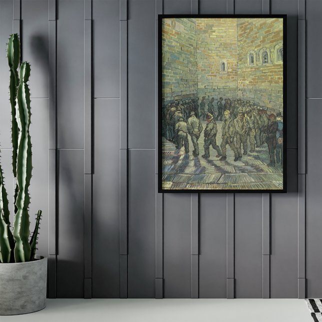 Póster Prisioneros ejerciendo por Vincent van Gogh (Subido por el creador)