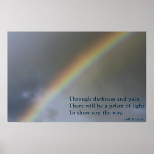 Póster Prisma de la luz