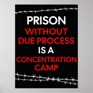 Póster Prison Without Due Process Poster & DOWNLOAD