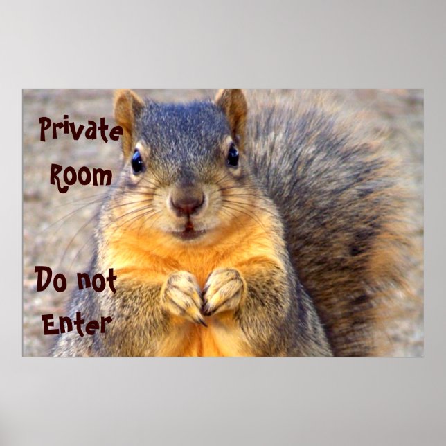 Póster Privado Por Favor_ Imprimir (Frente)