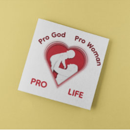 Póster Pro God Pro Woman Pro Life – Value Life Rally