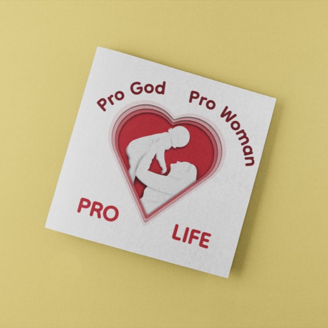 Póster Pro God Pro Woman Pro Life – Value Life Rally (Subido por el creador)
