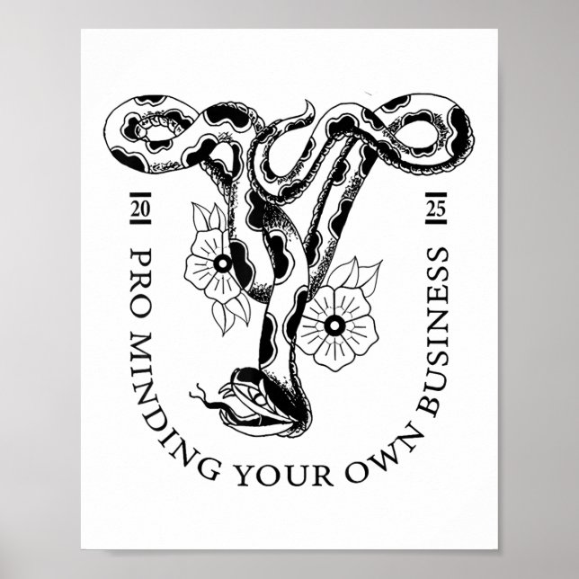 Póster Pro Minding Your Own Business 2025 (Frente)