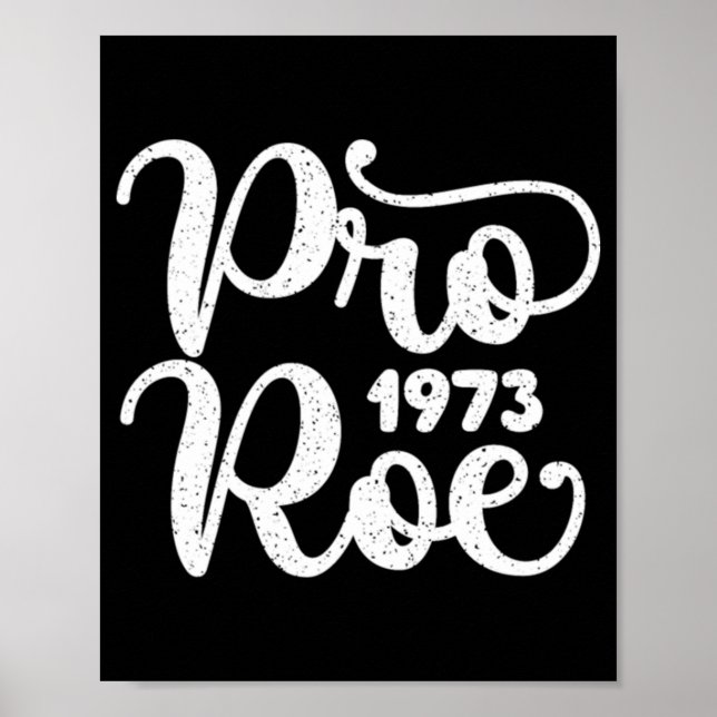 Póster Pro Roe con problemas (Frente)