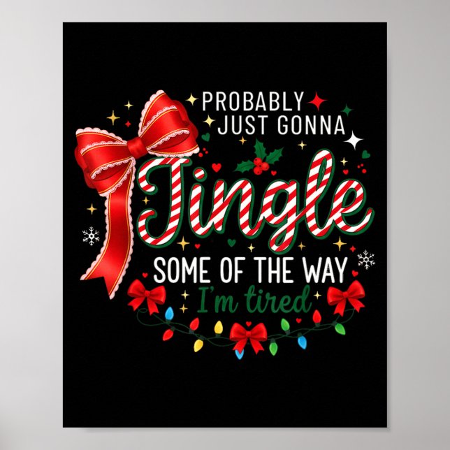 Póster Probablemente Solo Voy a Tintinear Un Poco Como Es (Frente)