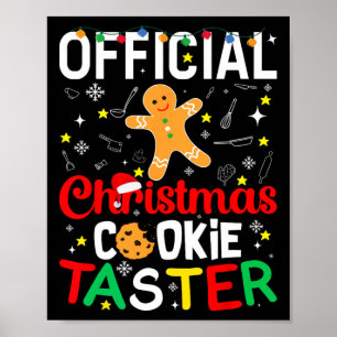 Póster Probador Oficial de Galletas de Navidad Byking Byk