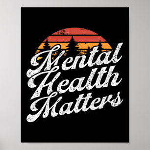 Póster Problemas de salud - Conciencia sobre las enfermed