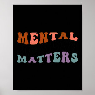 Póster Problemas de salud Enfermedad cerebral humana Conc