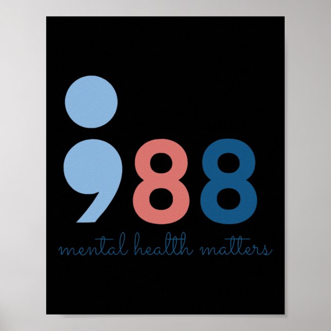 Póster Problemas de salud mental (Frente)