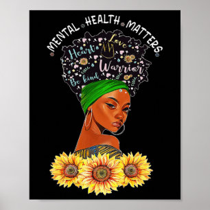 Póster Problemas de salud mental en Estados Unidos