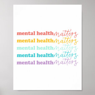 Póster Problemas de Salud Regalo Conciencia de Enfermedad