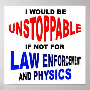 Póster Problemas imparables Poster gracioso