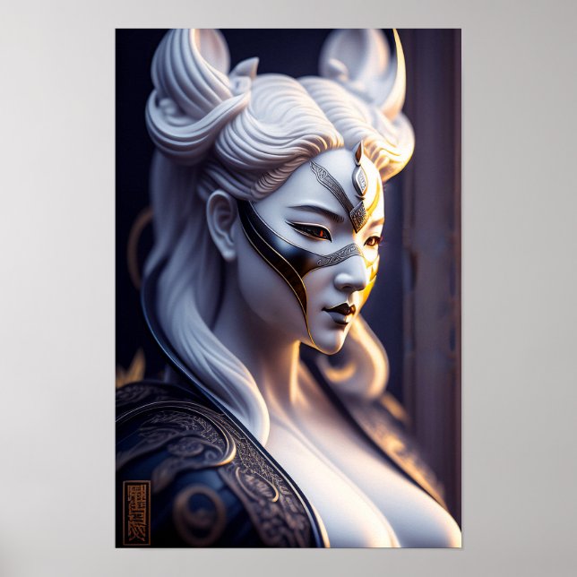 Póster Procelain Woman (Frente)