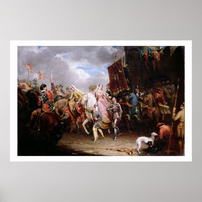 Póster Procesión a los Justs Holden de Roiall en Smithfie (Frente)