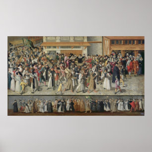 Póster Procesión de la liga santa