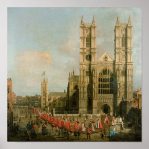 Póster Procesión de los caballeros del baño