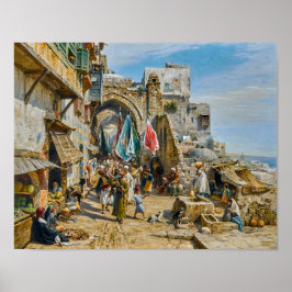 Póster Procesión en Jaffa | Gustav Bauernfeind |