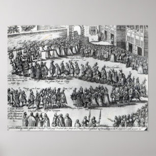 Póster Procesión isabelina