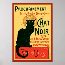 Póster Prochainement Le Chat Noir Steinlen Bella Artes