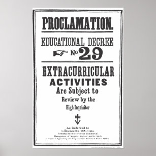 Póster Proclamación 29
