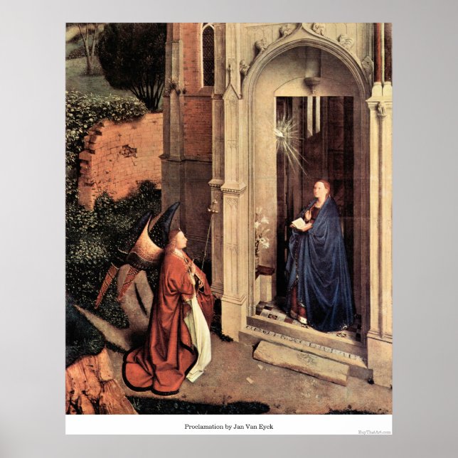 Póster Proclamación de Jan Van Eyck (Frente)