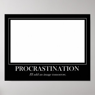 Póster Procrastination
