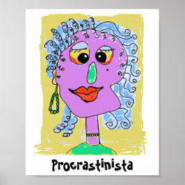 Póster Procrastinista