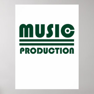 Póster Producción musical