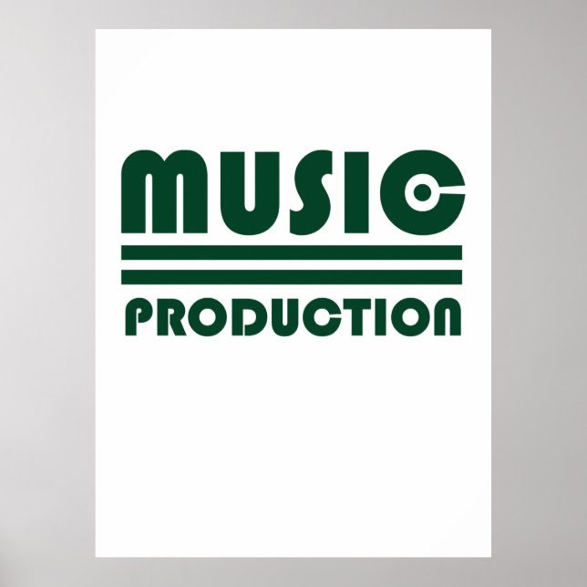 Póster Producción musical (Frente)