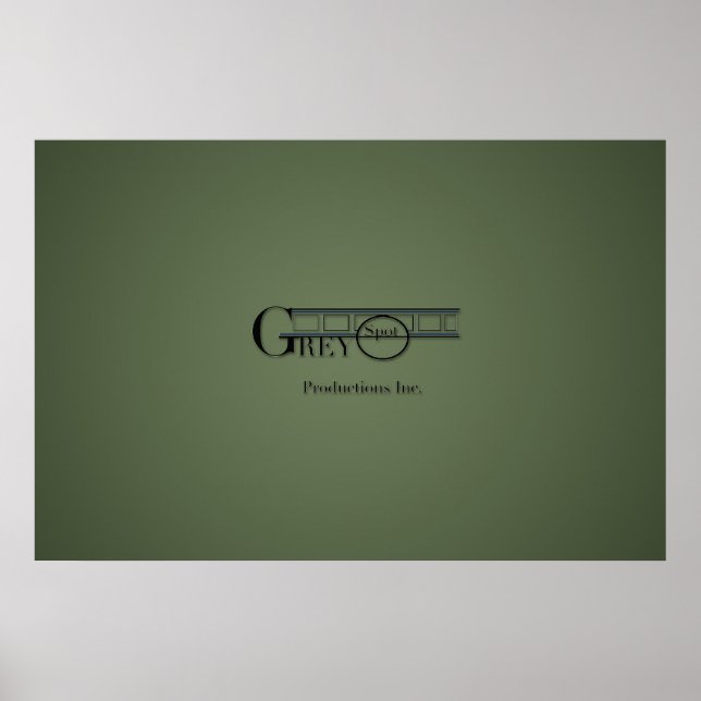 Póster Producciones de GreySpot (Frente)