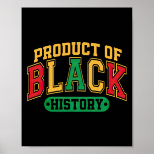 Póster Producto de Black History Black History Month Stic