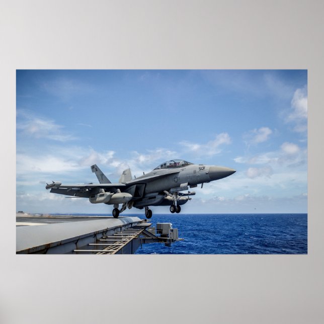 Póster Productor de EA-18G (Frente)
