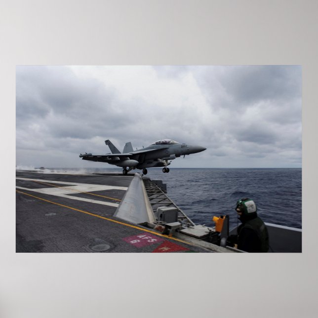 Póster Productor de EA-18G (Frente)