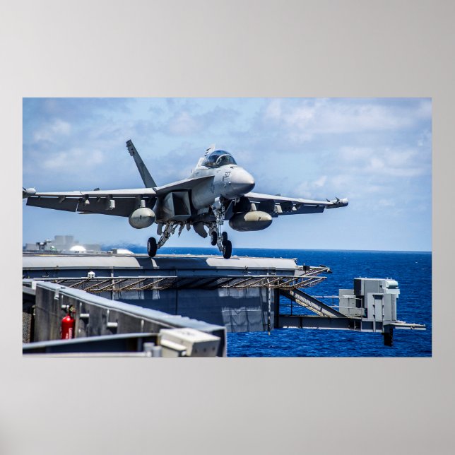 Póster Productor de EA-18G (Frente)