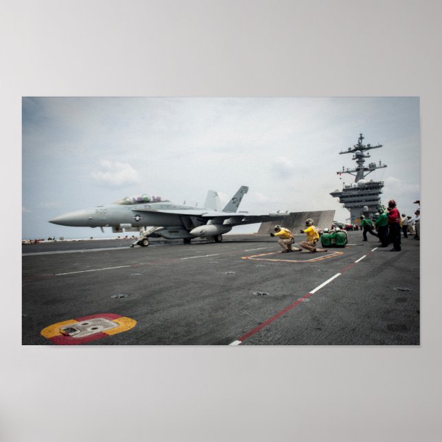 Póster Productor de EA-18G (Frente)