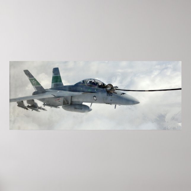 Póster Productor de EA-18G (Frente)