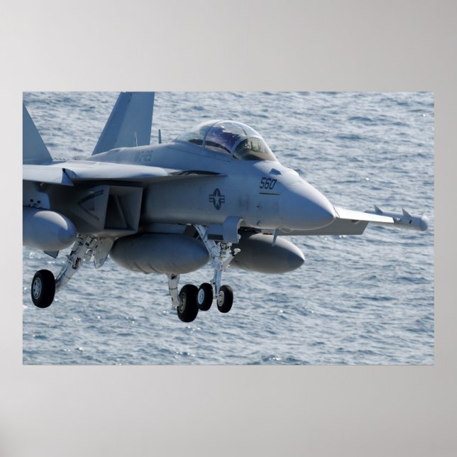 Póster Productor de EA-18G (Frente)