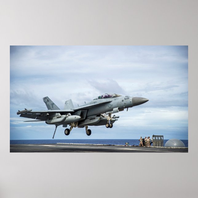 Póster Productor de EA-18G (Frente)