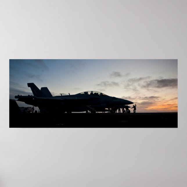 Póster Productor de EA-18G (Frente)