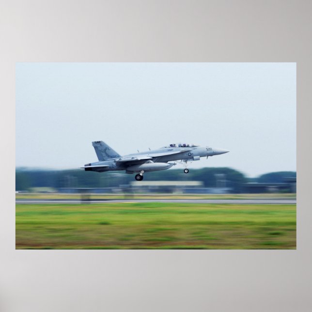 Póster Productor de EA-18G (Frente)