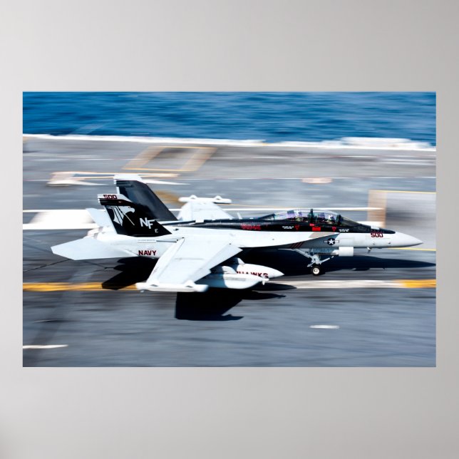 Póster Productor de EA-18G (Frente)