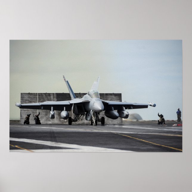 Póster Productor de EA-18G (Frente)
