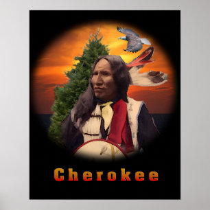 Póster Productos Cherokee Indian