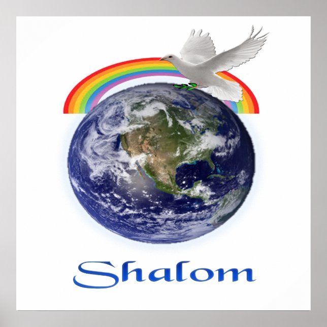 Póster Productos de Peace on Earth Shalom (Frente)