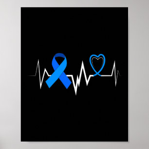 Póster Productos Heartbeat Alopecia Cinta Azul Alopecia A