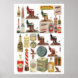 Póster Productos Vintage de Barber