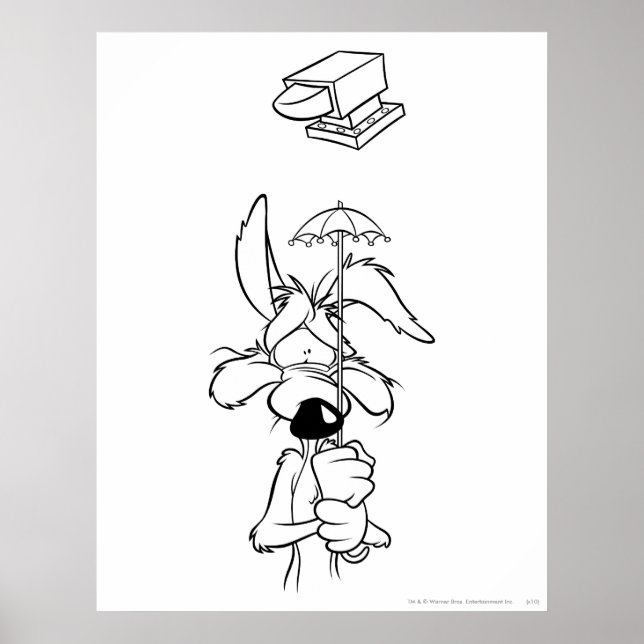 Póster Productos Wile E Coyote Acme (Frente)