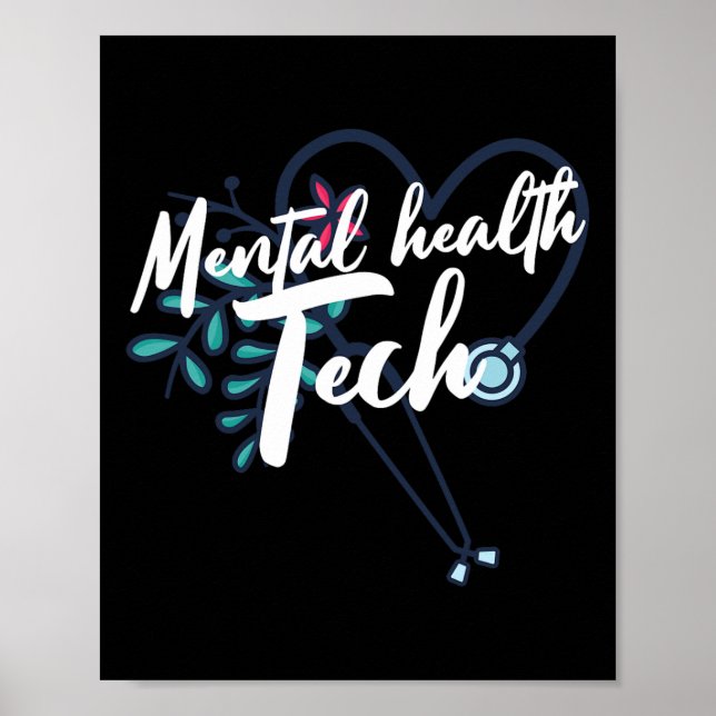 Póster Profesional de la salud mental (Frente)