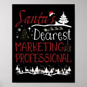 Póster Profesional de Marketing Trabajo de Navidad Cute N