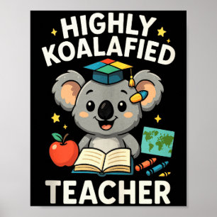 Póster Profesor Altamente Koalificado - Tanque de Oso Koa